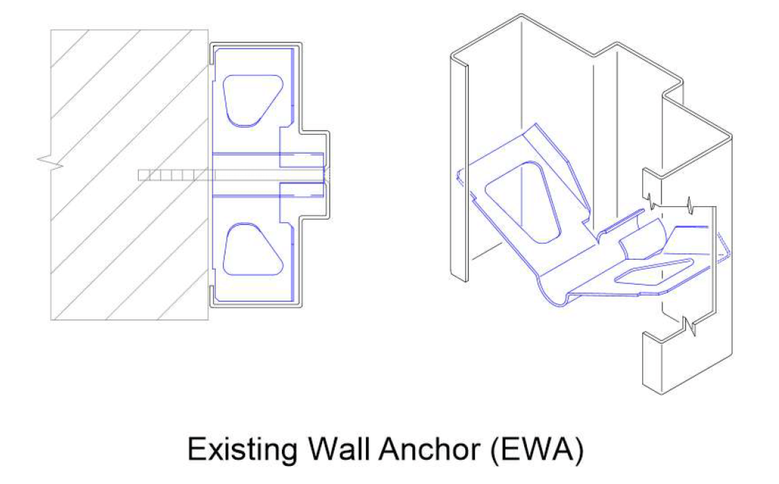 Existing Wall Anchor